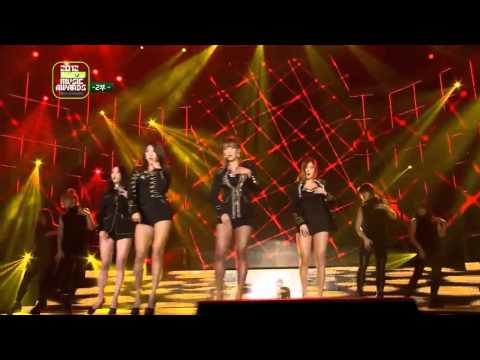 121214 Sistar - Alone @ 2012 Melon Music Awards