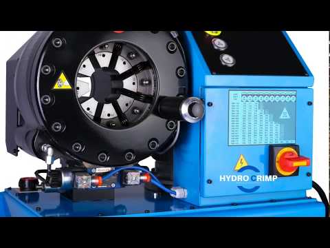 Hose crimping machine automatic| 2-inch hydraulic hose press machine| HYDROCRIMP