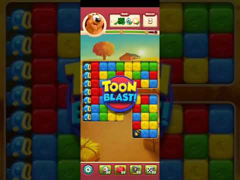Toon Blast Level 1772 No Boosters Series
