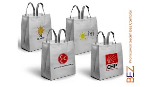 Promosyon Seçim Bez Çanta 2024 #bezcomtr #promosyonsecimbezcanta #2024yerelsecim