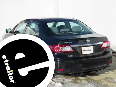 etrailer | How to Install: Curt Trailer Hitch Receiver on your 2013 Toyota Corolla