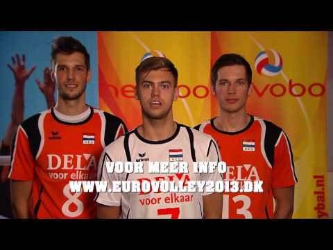 Maarten, Gijs en Bas nodigen jou uit voor het EK in Denemarken!