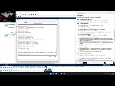 2012007 - 14.3.5 Packet Tracer - Basic Router Configuration Review