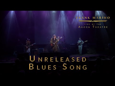 Unreleased Blues Song - Frank Marino - Live at the Agora Theatre