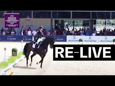RE-LIVE | Dressage Individual Test Part 2 - Juniors | FEI Dressage European Championship 2021