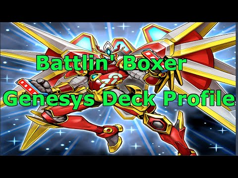 Battlin' Boxer Yugioh Genesys Profile 100 Points November 2025
