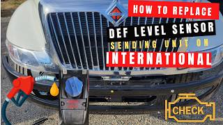 How To Replace A DEF Level Sensor/Sending Unit On 2017 International 4300 Truck/Step-by-Step Guide