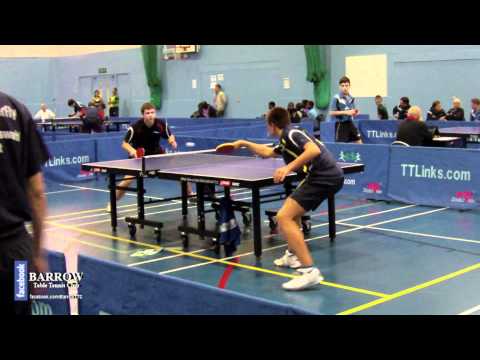 Scott Crawford vs. Lewis Gray  (British League Table Tennis 2010)
