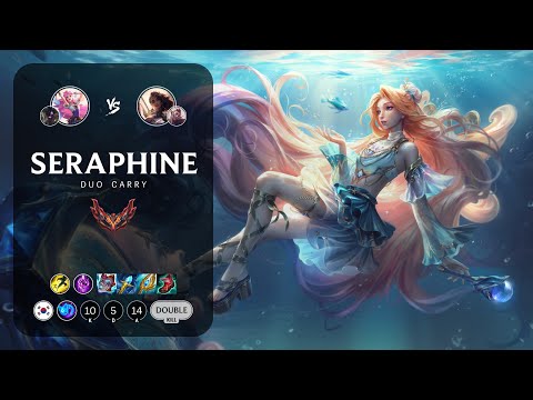 Seraphine Carry vs Samira - KR Grandmaster Patch 13.20