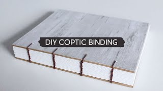 DIY Coptic Stitch Notebook