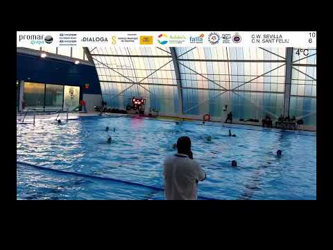 16ª JORNADA 1ª DIVISION NACIONAL MASCULINA C.W. SEVILLA - C.N. SANT FELIU