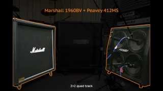 Video thumbnail for 4x12 Cabs Shootout: Marshall 1960BV, Mesa Rectifier, Peavey 412MS by rukamisound