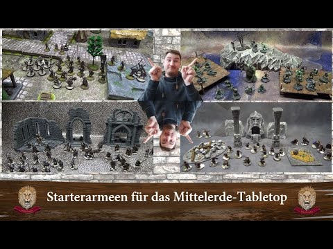 STARTERARMEEN FÜR DAS MITTELERDE TABLETOP - Womit soll ich beginnen? Anfängertauglich- meine 4 Tipps