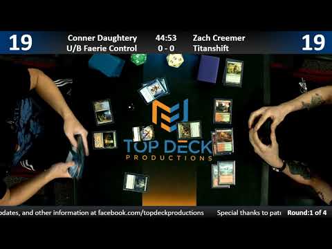 Modern w/ Commentary 12/11/18: Conner Daughtery (U/B Faeries) vs. Zachary Creemer (Titanshift)