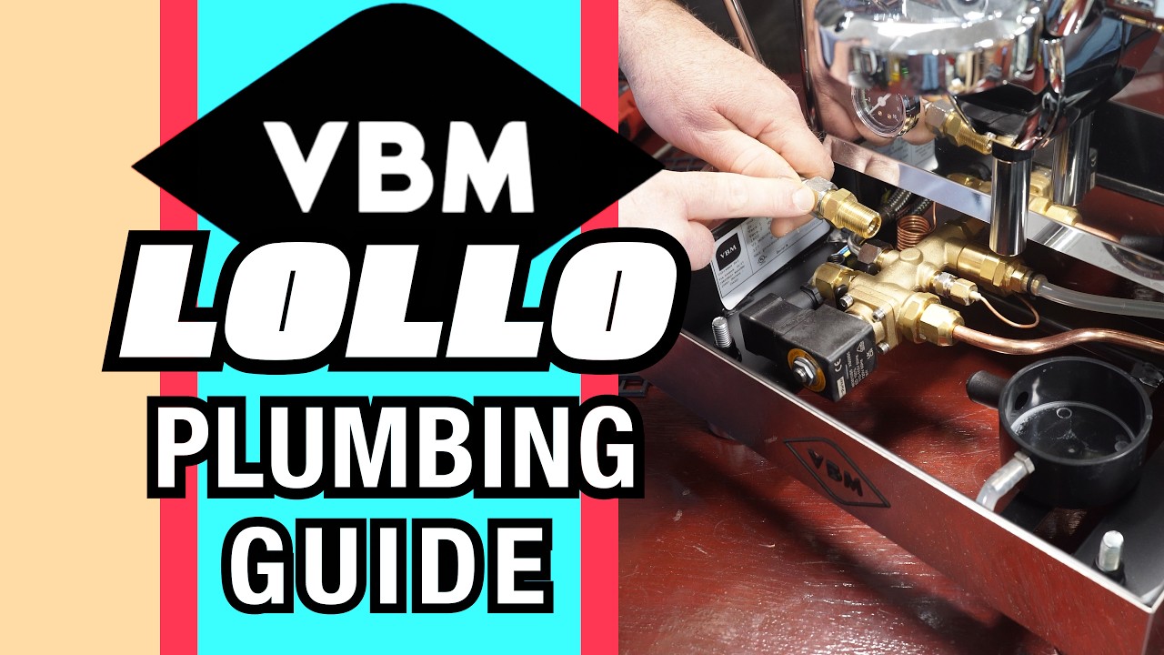 VBM Lollo HX 1 Group Espresso Machine: Plumbing Guide