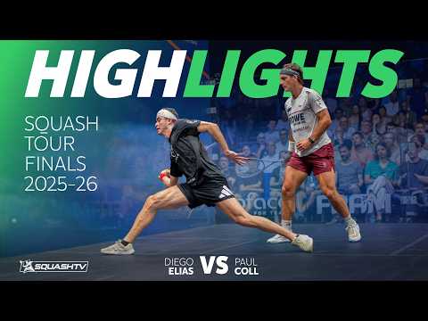 🇳🇿 Coll v Elias 🇵🇪 | PSA Squash Tour Finals 2025-26 | FINAL HIGHLIGHTS
