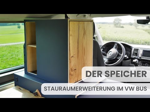 babum Speicher - Stauraumerweiterung für Möbelmodul Kastl zum VW Bus Camper Ausbau -T5, T6, T6.1