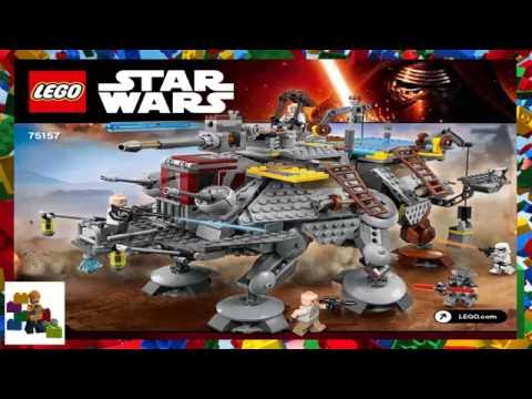 LEGO instructions - Star Wars - 75157 - Captain Rex's AT-TE