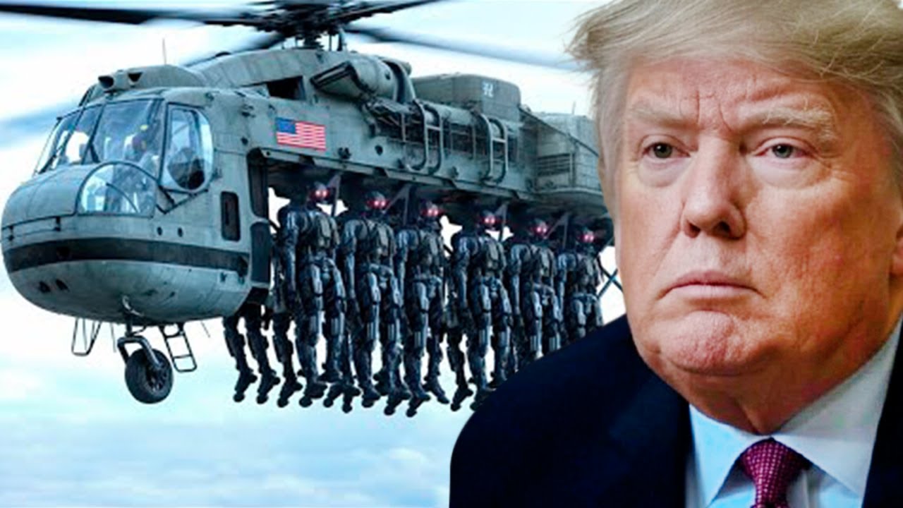 O novo exército de robôs dos EUA chocou Ucrânia, a Rússia e a China!