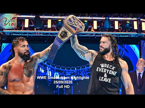 WWE Smack down Highlights 25th September 2020 HD - WWE Smackdown highlights 9/25/2020 HD