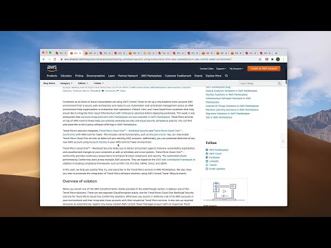 Automating Security for AWS with Workload Security