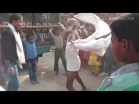 Old men dancing. With teri akhi o ki kajal song