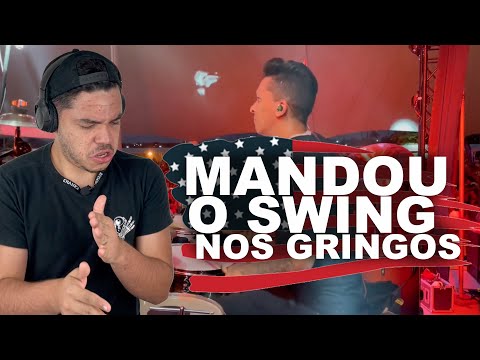 🔥 ELE METEU O FORRÓ PARA OS GRINGOS | REAGINDO AO RIT BATERA TOCANDO COM GUSTTAVO LIMA EM MAIAMI 🔥