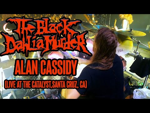 THE BLACK DAHLIA MURDER - ALAN CASSIDY - Panic Hysteric (Live at The Catalyst, Santa Cruz)