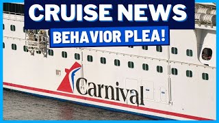 CRUISE NEWS: Carnival's Online Behavior Plea, Another Holland America Outbreak, Solo Cabins & MORE!