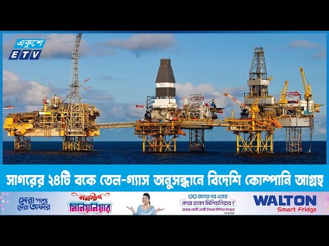 সাগরের ২৪টি ব্লকে তেল-গ্যাস অনুসন্ধানে বিদেশি কোম্পানি আগ্রহ | ETV News