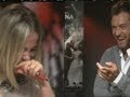 Hilarious Interview Fail Jude Law Laughs After Reporter Falls Off Chair