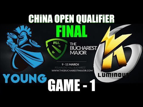 NEWBEE. Y vs KEEN GAMING LUMINOUS - THE BUCHAREST MAJOR - CHINA OPEN QUA, FINAL - BO3 - GAME 1