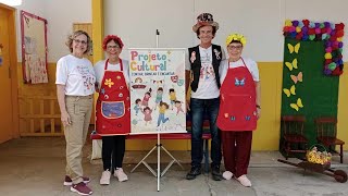 EMEI ANUAR FRAYAH NA HORA DAS HISTÓRIAS - 26/09/2024 - PROJETO CULTURAL CONTAR, BRINCAR E ENCANTAR.