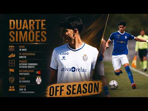 DUARTE SIMÕES PRÉ ÉPOCA OFF SEASON 2026 2027 campeonato nacional juniores sub19 1ª div...