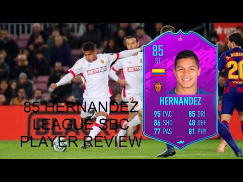 85 HERNANDEZ LEAGUE SBC PLAYER REVIEW - FIFA ULTIMATE TEAM