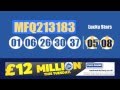 Euromillions Results Friday 23rd August 2013 - YouTube
