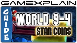 New Super Mario Bros. U - Superstar Road-4 Hammerswing Caverns Star Coins Guide & Walkthrough