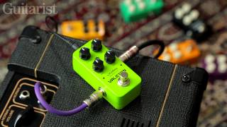 Video thumbnail for Valeton Tube Engine, LA Charger, Lazaro Fuzz, Dark Tale, Aquaflow, Wave Shaker review demo by Guitarist