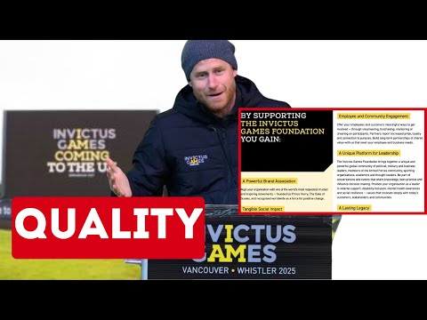 Invictus Games Foundation CRITICIZED for Lazy Writing and Lack of Commitment!