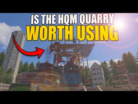 WE TOOK OVER The HQM QUARRY FOR A WIPE To See If IT'S GOOD (Rust) Part 1/3