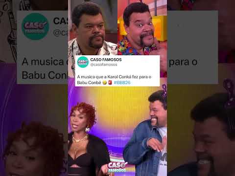 KAROL CONKÁ FEZ UMA MÚSICA PARA O BABU