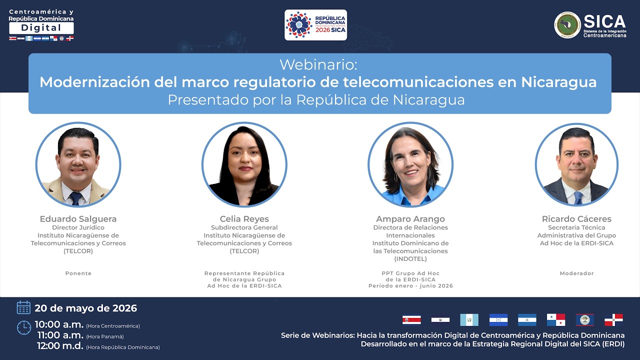 Modernización del marco regulatorio de telecomunicaciones en Nicaragua - Presentado por Nicaragua