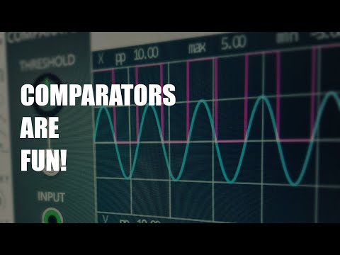 What are comparators and a few ways of using them