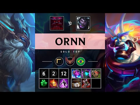 Ornn Top vs Dr. Mundo - BR Grandmaster Patch 25.08