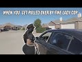 When You Get Pulled Over By A Fine Lady Cop Reno 911 Black Version