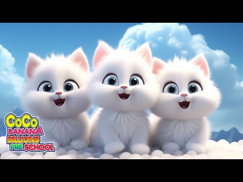 Three Little Kittens Went To The Park - Nursery Rhymes - Kids Songs | Coco Banana Billions