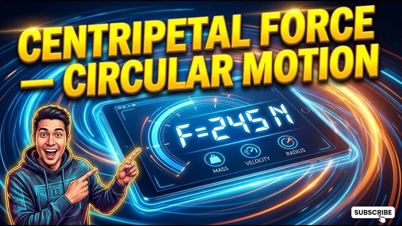 Centripetal Force Calculator — Circular Motion