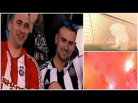 148. Derbi - Grobar i Delija u dresovima zajedno na tribini