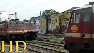 preview picture of video 'HUGE OFFLINK: LUDHIANA WAP-4 WITH JNANESHWARI SUPER DLX EXRESS - INDIAN RAILWAYS'