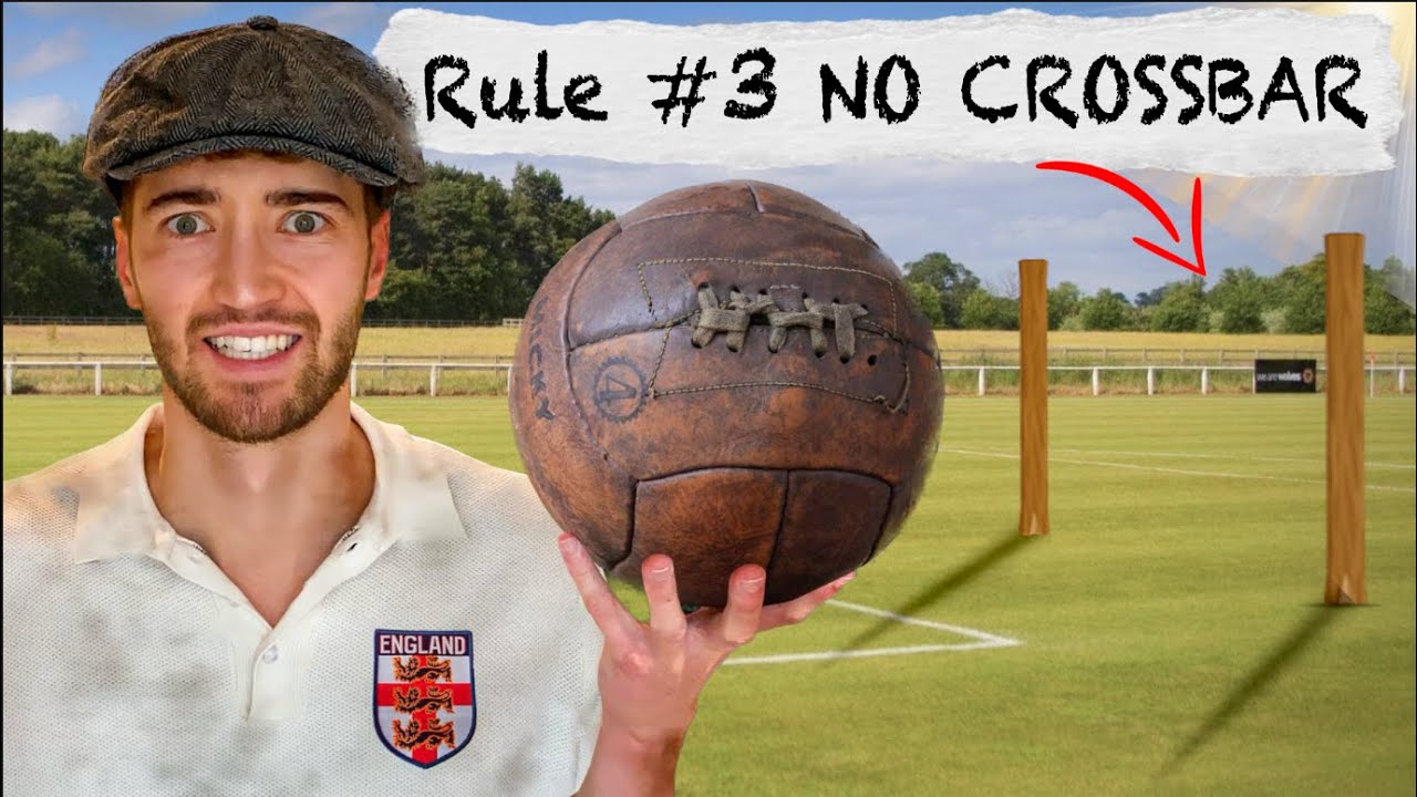 I Played Football... but with 100-YEAR-OLD Rules!